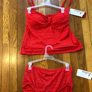 Catalina Orange Tankini